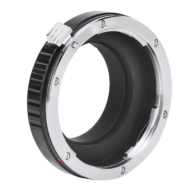 Fikaz Montage Lens Adapter Ring voor Canon EF Mount Lenzen naar voor Leica M Mount Camera black