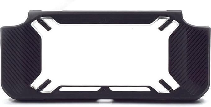 By Qubix - Geschikt voor Nintendo Switch - Anti-Slip Siliconen Case - Zwart