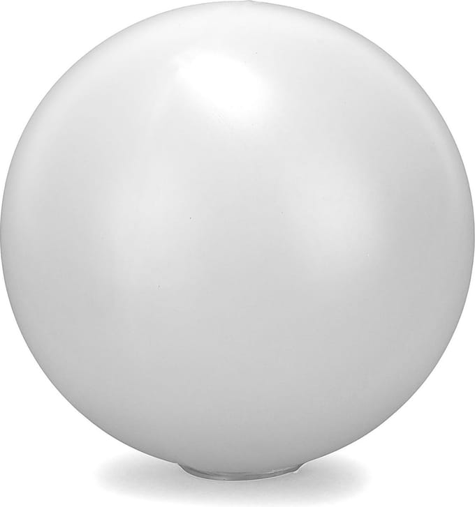 Crystallen bollen met verkleurend licht