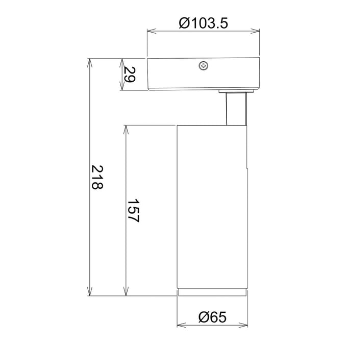 Deko-Light LED plafondspot Lucea, verstelbaar, 10 W wit