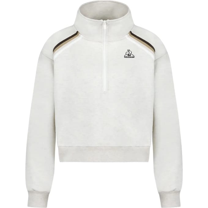 Dames sweatshirt met 1/2 rits Le Coq Sportif Heritage