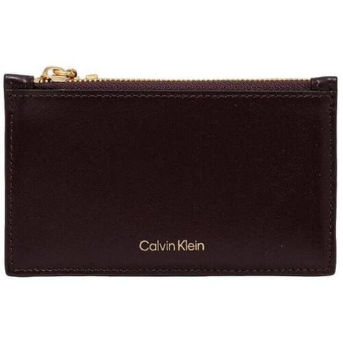 Calvin Klein Ck Zip Cardcase 6cc Fudge Größe: OS | Geldbörsen Outlet | Damen