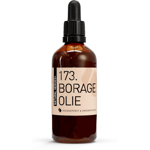 Natural Heroes Borage Olie (Koudgeperst & Ongeraffineerd, 20% GLA) - 100 ml