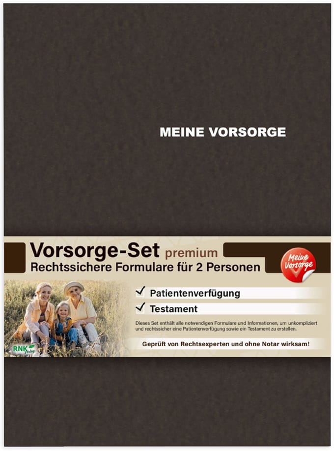 Voorzorgset 'Mijn voorzorg', voor 1 persoon