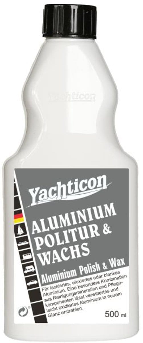 Yachticon Aluminium Polish & Wax 500ml