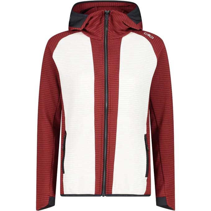 Dames fleece met capuchon CMP