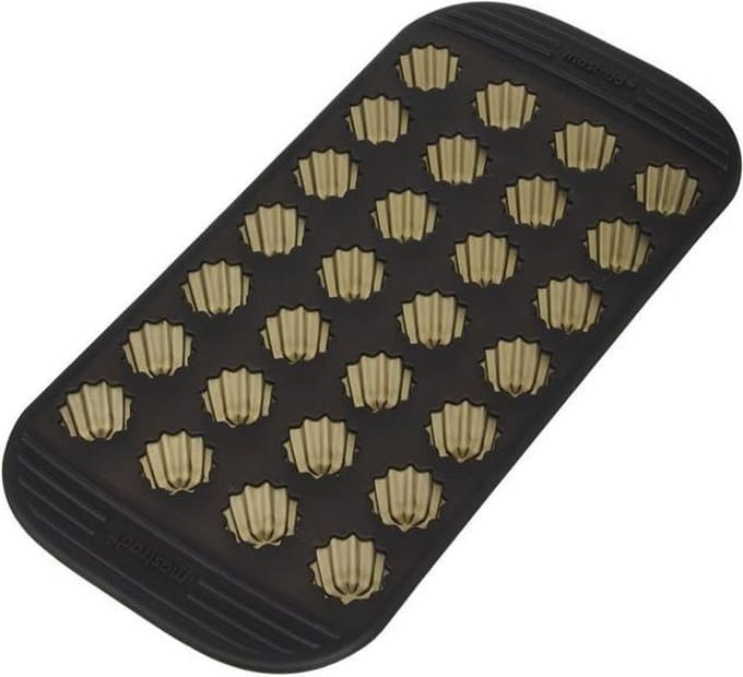 Siliconen bakvorm, 28 mini canalé cakejes - Mastrad