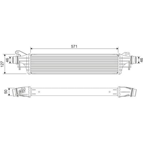 Intercooler VALEO 818681
