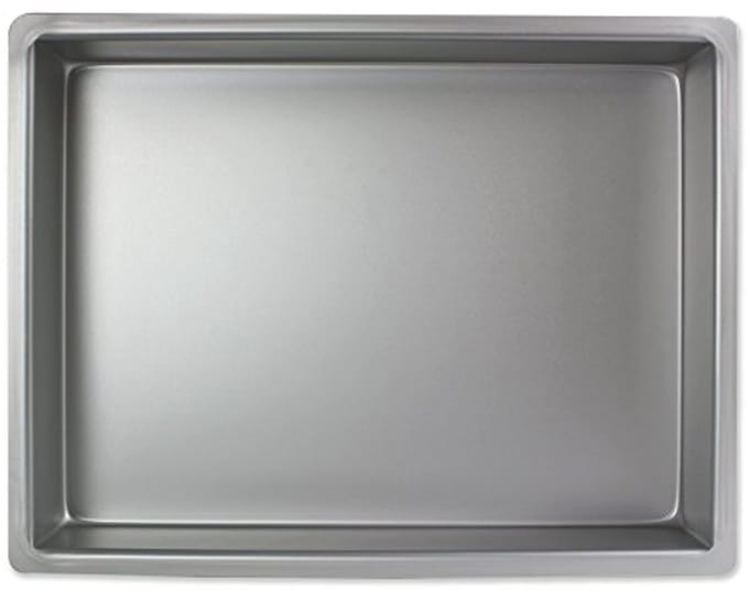 Langwerpige aluminium bakvorm 28 x 38 cm - Sterk en duurzaam