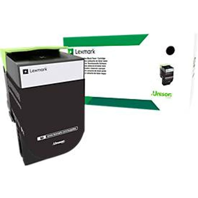 Lexmark 71B2HK0 toner cartridge zwart hoge capaciteit (origineel)