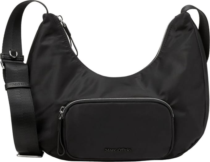 Marc O'Polo schoudertas Nanja Crossbody Bag Black zwart