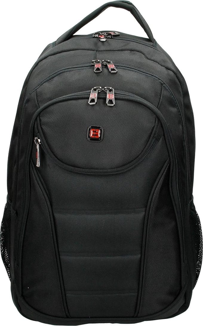 Enrico Benetti Cornell - Laptoprugzak 17 inch - Zwart