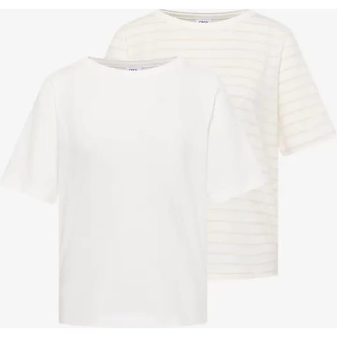 Shirt met strepen in een 2-pack