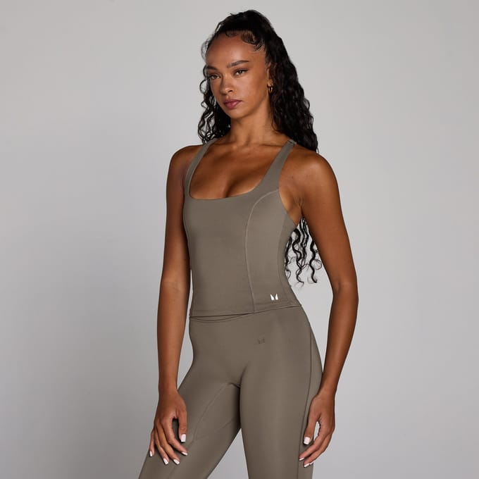 MP Women's Training Racer Back Vest - Espresso - S