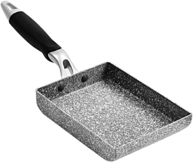 Omelet Pan - Japanse Koekenpan - Ontbijt Maken - Maifanite Steen Coating - 37x13cm - Multicolor
