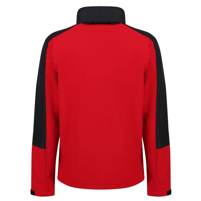 Regatta Heren Hydroforce Soft Shell Jacket (Klassiek rood/zwart)