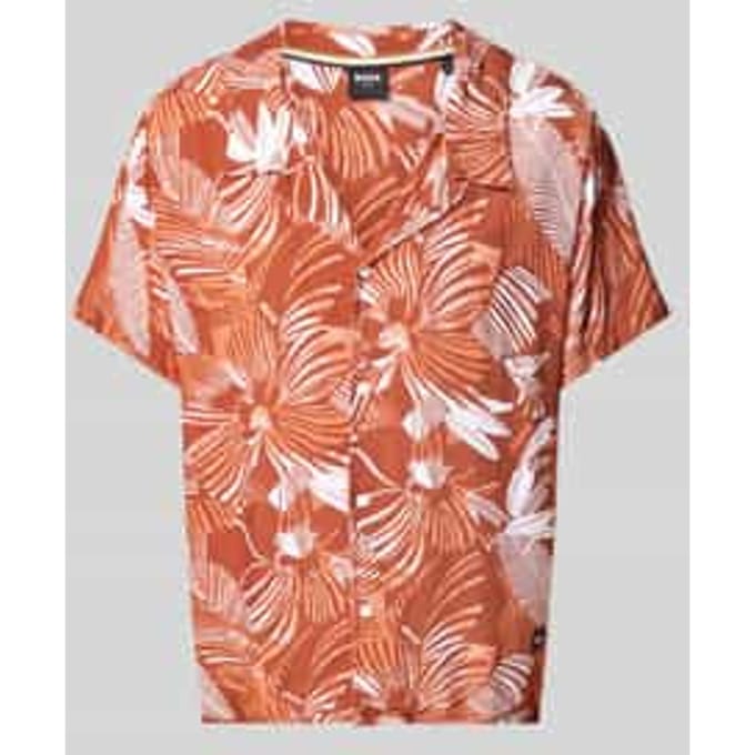 Relaxed fit vrijetijdsoverhemd met resortkraag