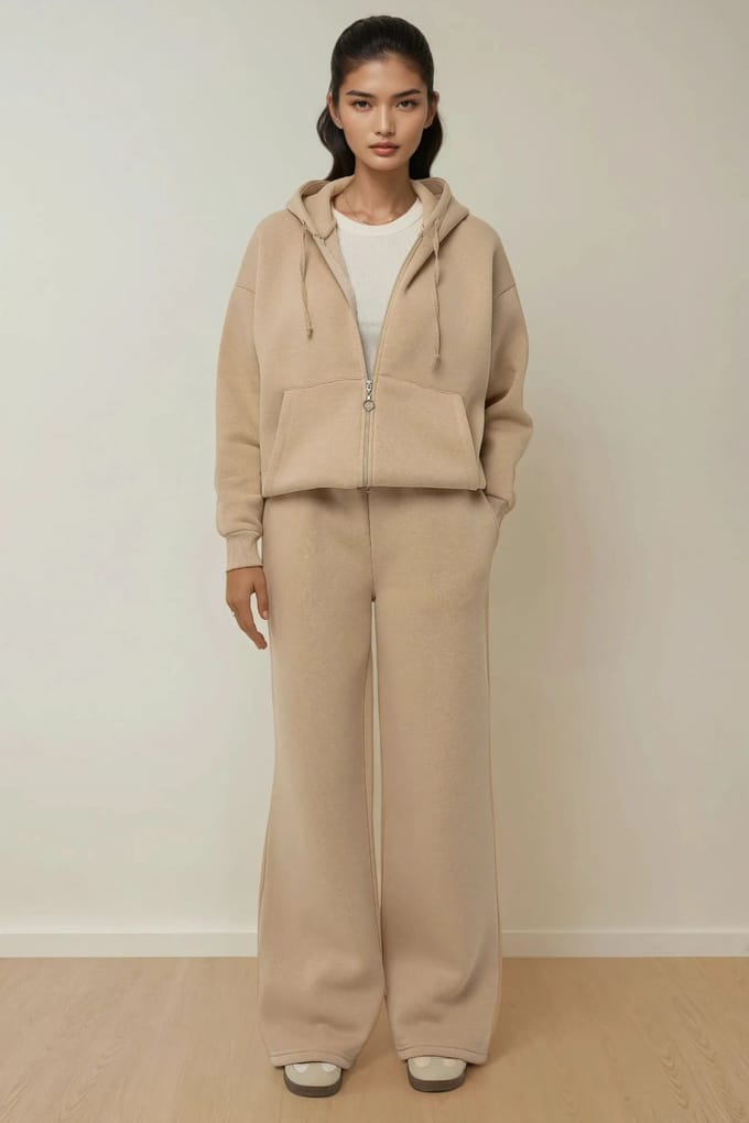 Oversized Wijde Leg Joggingbroeken