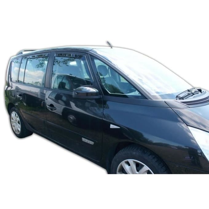 Luchtdeflectoren - J&;J AUTOMOTIVE - Renault Espace 2002-2014 - Getint - Versterkt Acryl - Eenvoudige Installatie