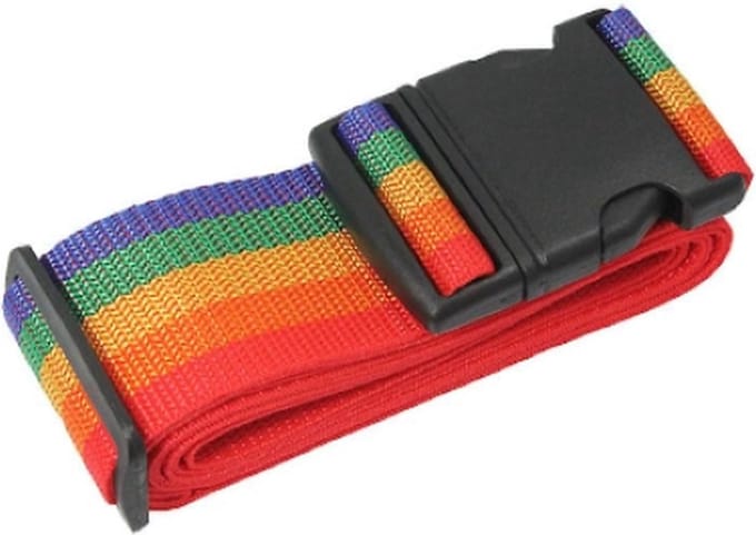 Igoods Bagageriem - Kofferriem - Bagageband - Verstelbaar - Nylon
