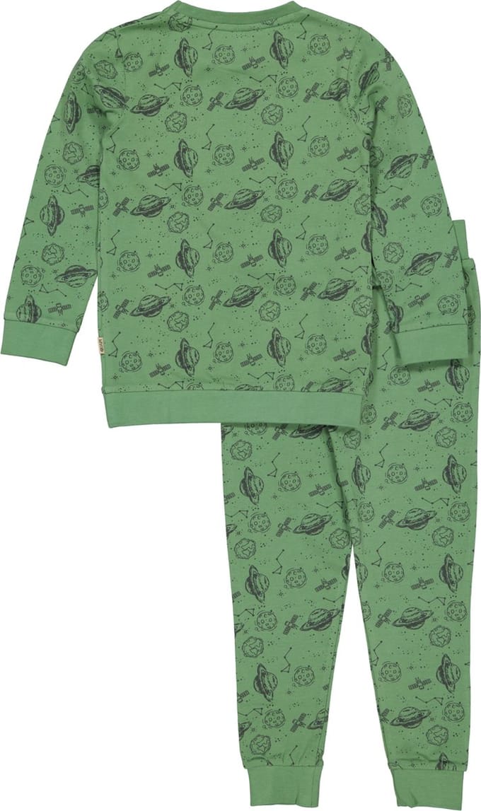 Jongens pyjama - Puck - AOP Groen space