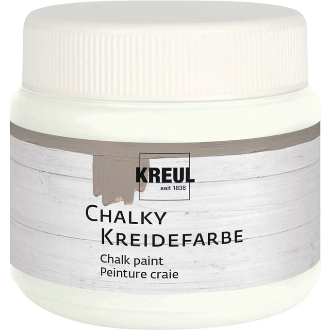KREUL Krijt Krijtverf, 150 ml - White-Cotton