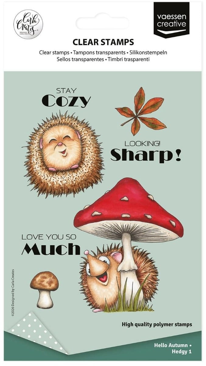 Clearstamps Hedgy 1 - Carla Creates