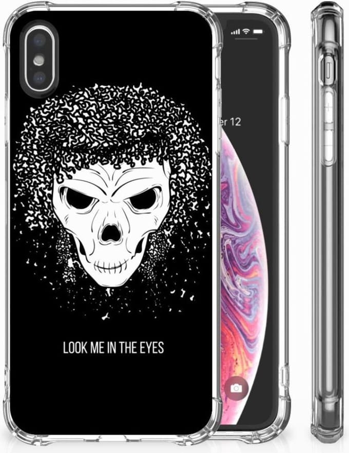 Extreme Case Apple iPhone X | Xs Skull Hair