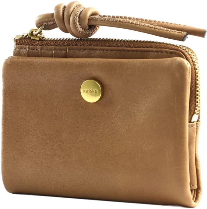 PICARD portemonnee Pearly 1 Wallet Cognac bruine