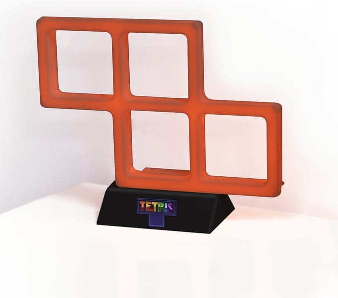 Tetris - Neon lamp Z - rood