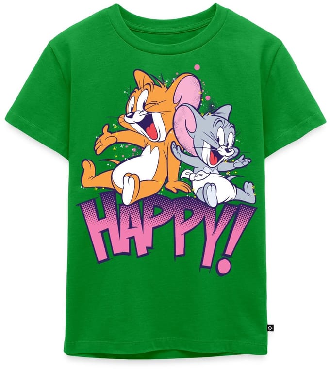 Tom En Jerry Met Nibbles Premium T Shirt Kinderen