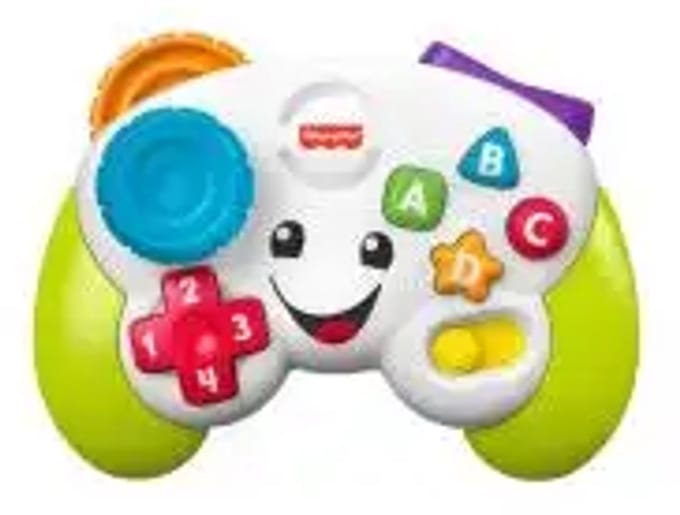 Mattel educatief speelgoed spelcontroller Fisher-Price leerplezier.