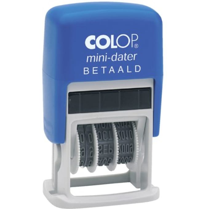 Woord-datumstempel Colop Printer Mini S 160/L betaald