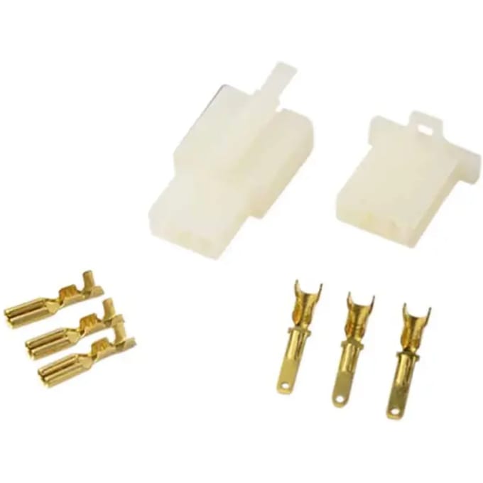 3-pins mannelijke en vrouwelijke plastic connector Brazoline