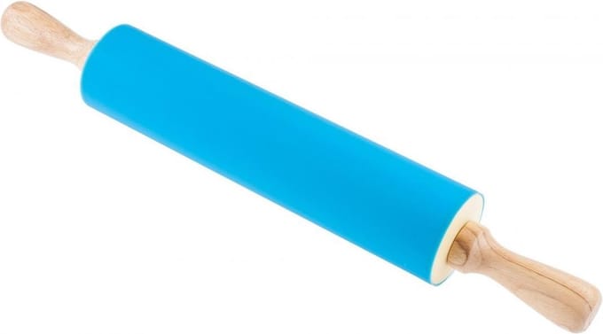 Kinghoff KH-4660 Siliconen Deegroller - Hittebestendig (-40°C tot 260°C) - Magnetron & Ovenbestendig - Non-Stick