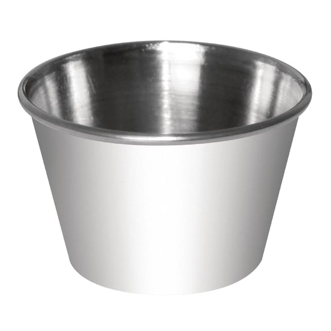 Olympia RVS sausschaaltjes 7cl (12 stuks)