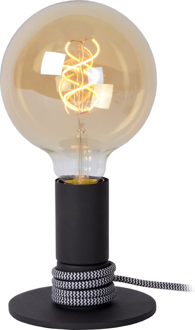 Lucide MARIT - Tafellamp - 1xE27 - Zwart