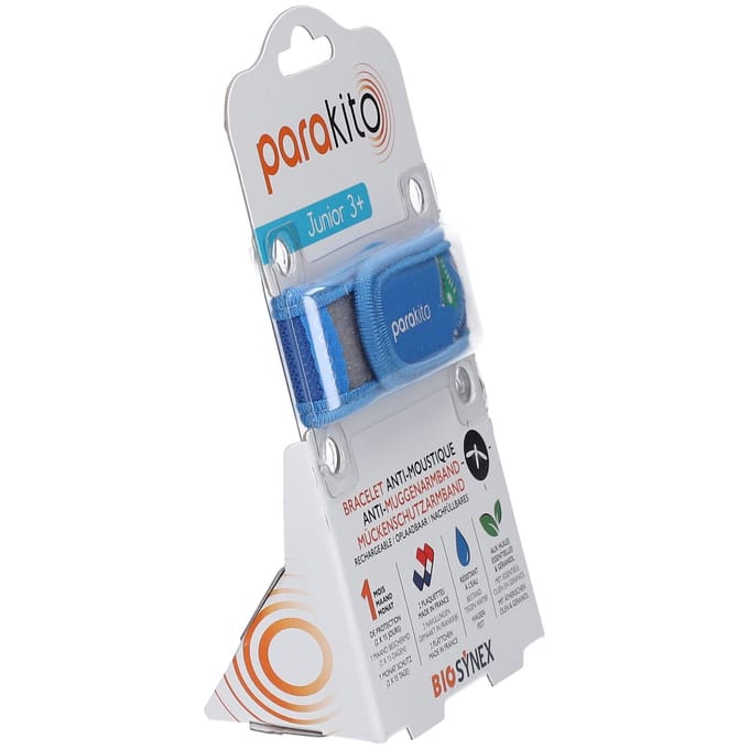Parakito Anti-muggenarmband oplaadbaar Junior 3+ Sneakers 1 Armband