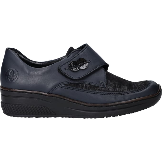 Rieker Instappers - Dames - Blauw - Maat:38