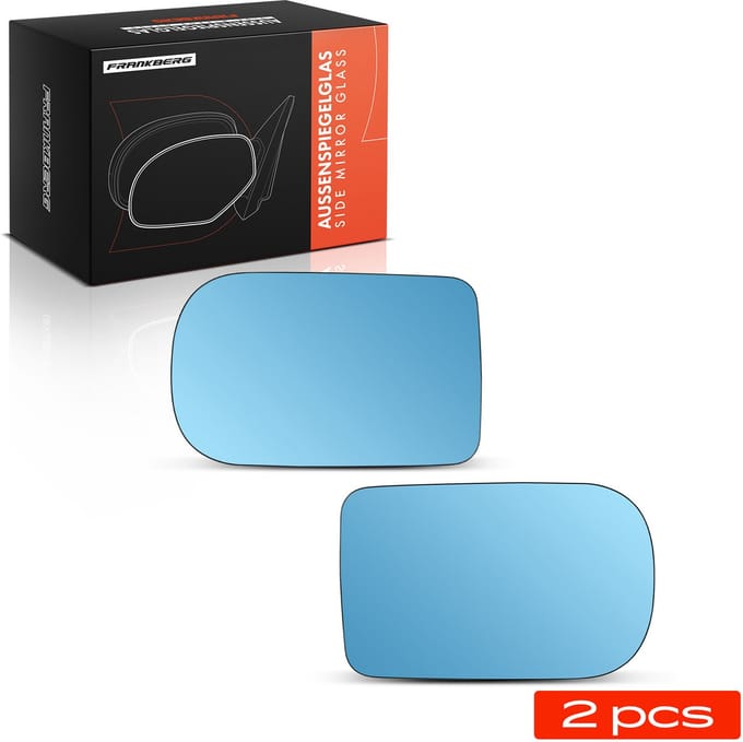 Frankberg 2x Spiegelglas Buitenspiegel Voor voor BMW