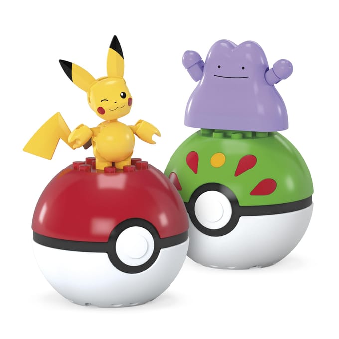 Pokemon mega 2-pack Pikachu en Ditto