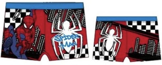 Marvel Spiderman zwembroek Maat 3 jaar