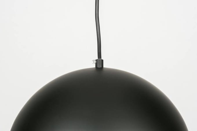 Lumidora Hanglamp 72495 - EASTON - E27 - Zwart - Metaal - ⌀ 30.5 cm