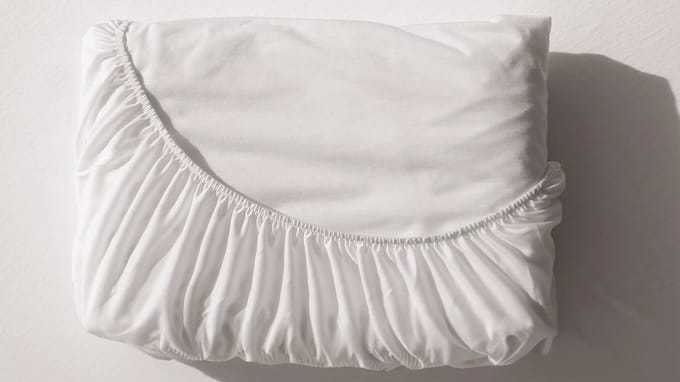 B-Sensible 2 in 1 Hoeslaken + Matrasbeschermer - Eenpersoons - 80x200 cm - Wit