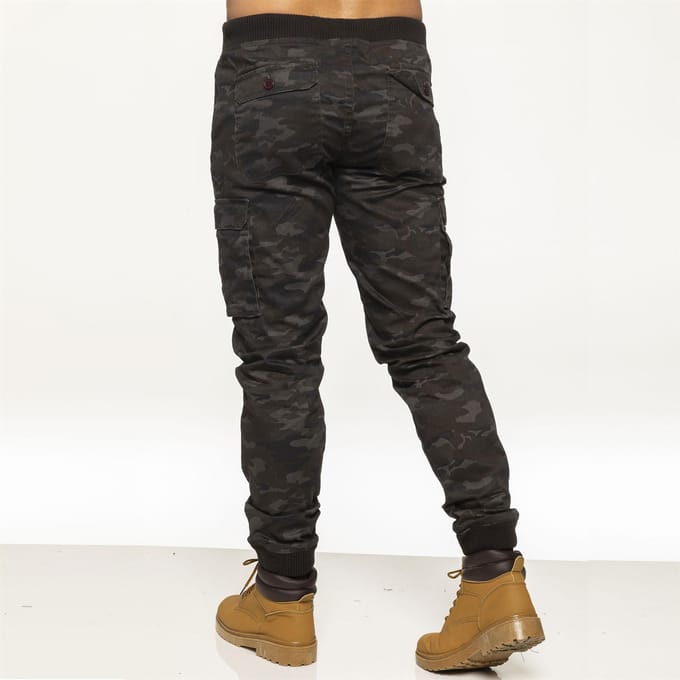 Heren Military Combat Jogger Broek| Enzo Designer Menswear