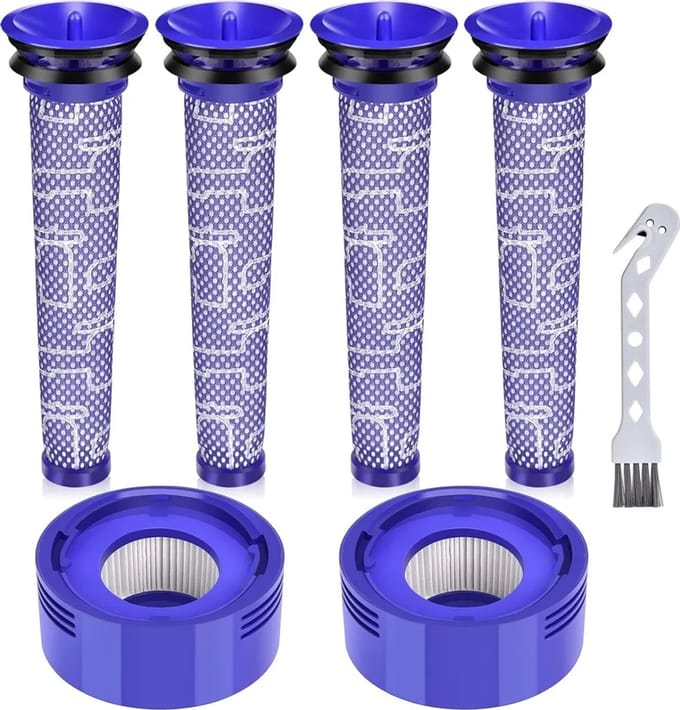 Geschikt voor V8-filter Geschikt voor Dyson V8/V7 stofzuigers
