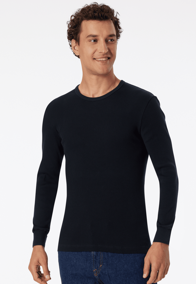 Zwart shirt met lange mouwen - Revival Friedrich 4