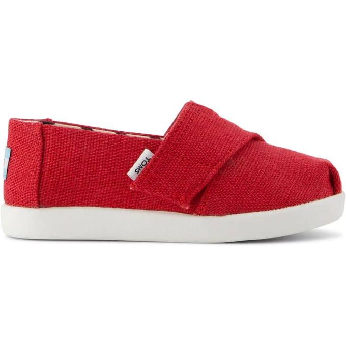 Espadrilles met verstelbare klittenbandsluiting voor baby Toms Classic