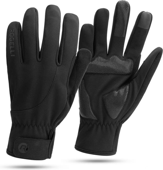 Rogelli Core Fietshandschoenen Winter - Heren - Zwart - Maat 2XL