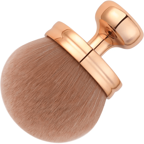 docolor Bodybrush met paddenstoelvormig borstelkop - roségoud -